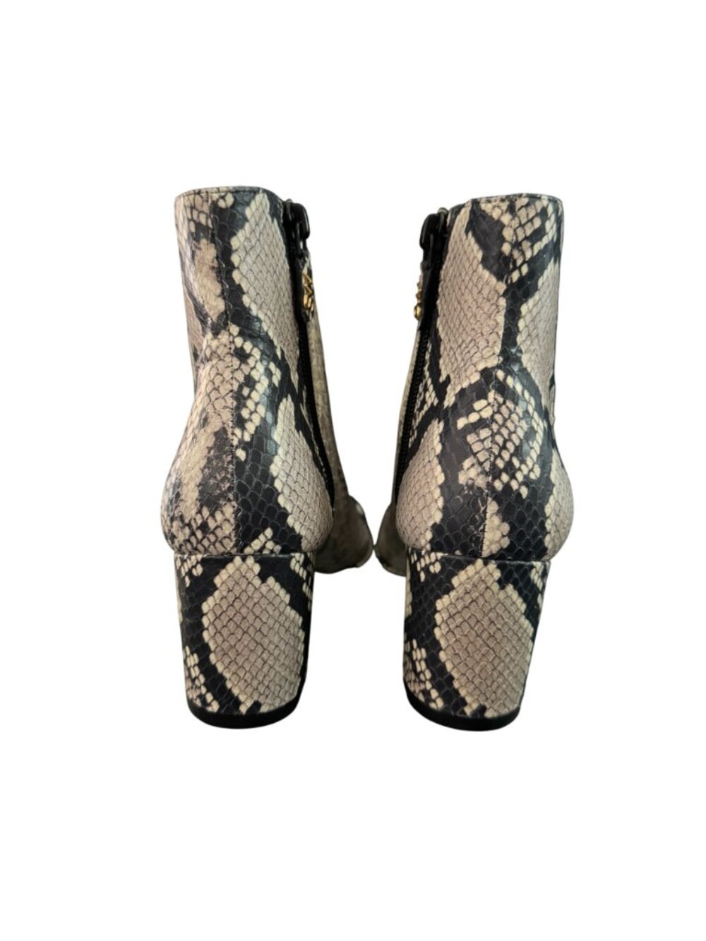 Stuart Weitzman Snakeskin Embossed Leather Ankle Boot Women's, 8B NWOB - Picture 5 of 10